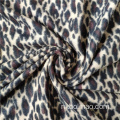 Cheetah bedrukte geborstelde polar fleece stof